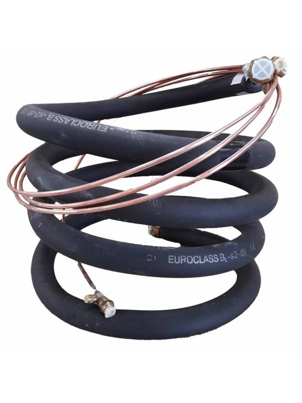 Option : Pre-charged tubes and electric cable   10M ( form 1)