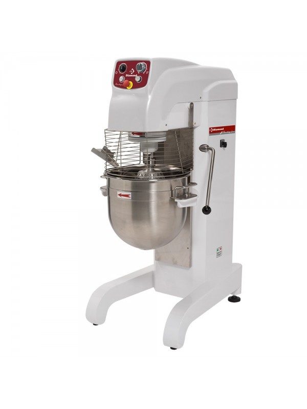 Planetary mixer, high base, 60 LT, variable speed.