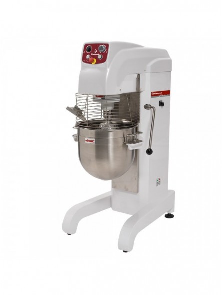 Planetary mixer, high base, 60 LT, variable speed.