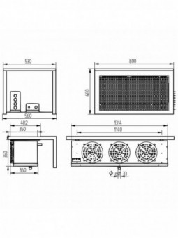 Koelgroep "By-block" T° -15°-25°