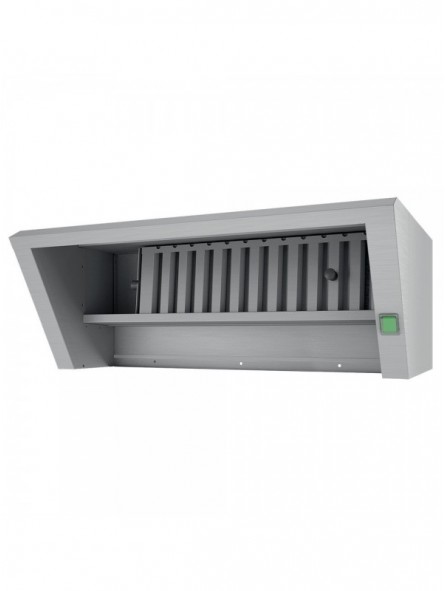 Optie: dampkap verdampingscondensatie, (400 m³/h)