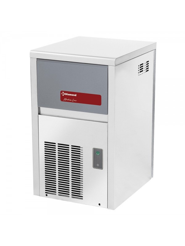 Whole ice cube maker 22 kg, with storage - WATER