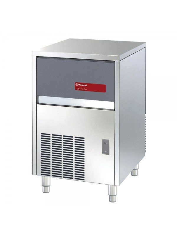 Whole ice cube maker 35 kg, with storage - WATER