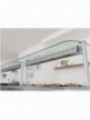 Supports with LED lighting ramp