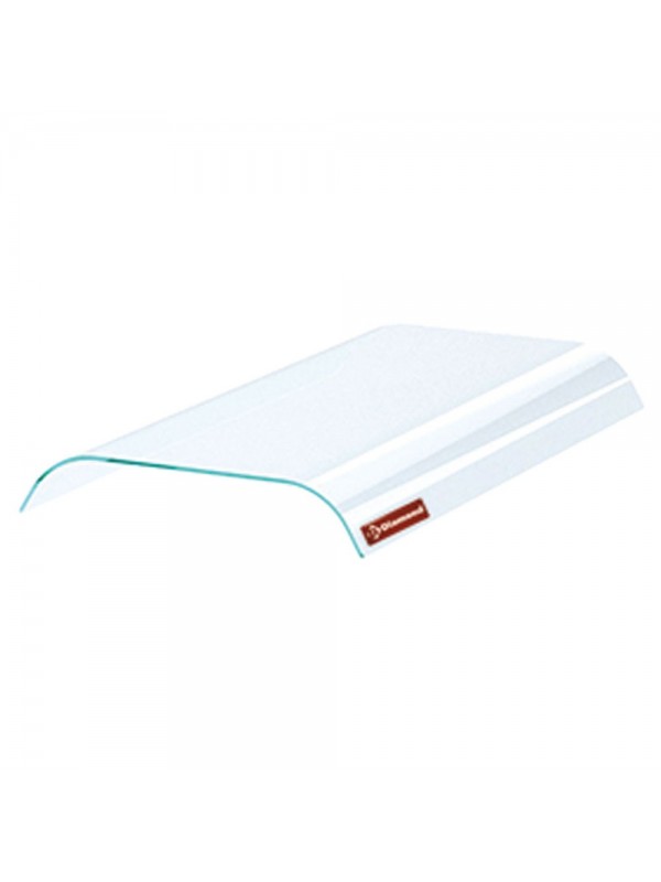 Central "curved" glass on each side, 4x GN 1/1