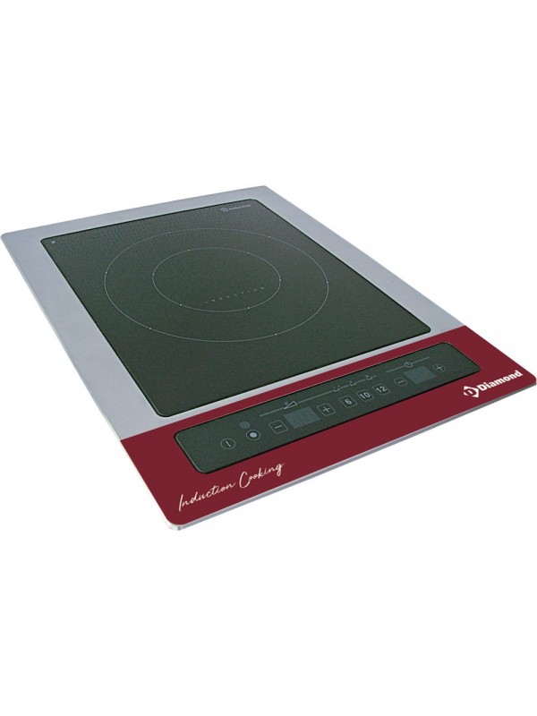 Induction hob "built-in" 6 kW-TRI, tactile keys