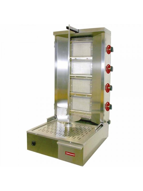 Gas gyros grill 55 kg