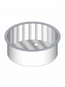 Option: sink diameter 420 mm, counter or rear cabinet (1piece)