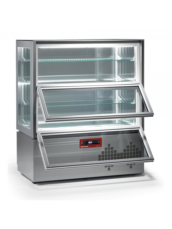 FULL vitrine, 4 levels, 2 levels, ventilated
