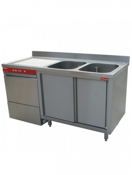 Assembly sink/dish washer
