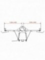 Sheeter on socle, 600x1200 mm - Variable speed