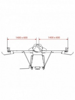 Sheeter on socle, 600x1400 mm - Variable speed