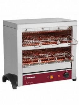 Toaster 6 tongs quartz