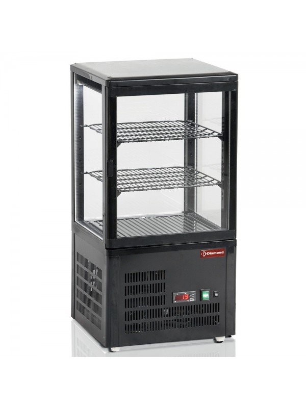 Ventilated display table model , 4 glazed sides, 3 "Black" levels