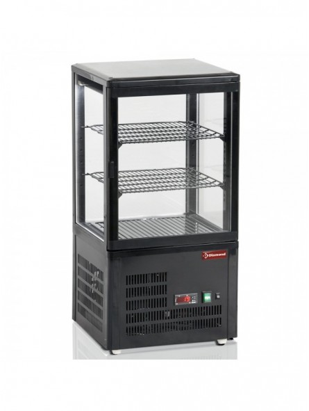 Ventilated display table model , 4 glazed sides, 3 "Black" levels