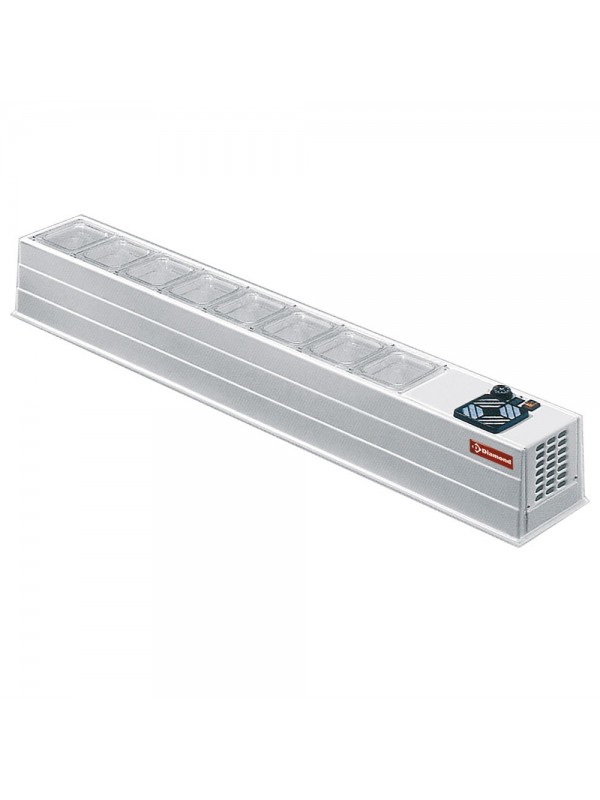 Refrigerated food structure 8x GN 1/6 h150 mm