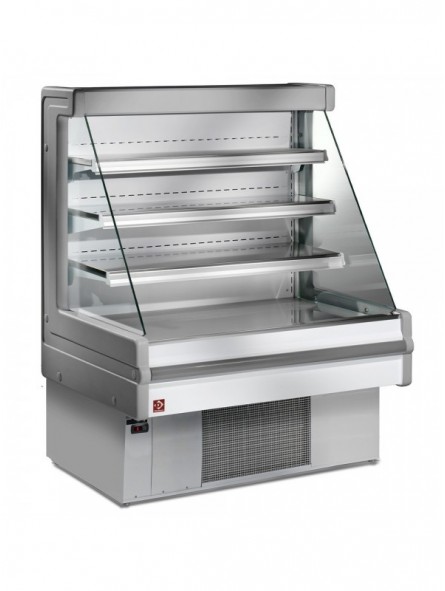 Ventilated refrigerated wall element