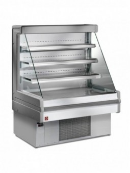 Ventilated refrigerated wall element