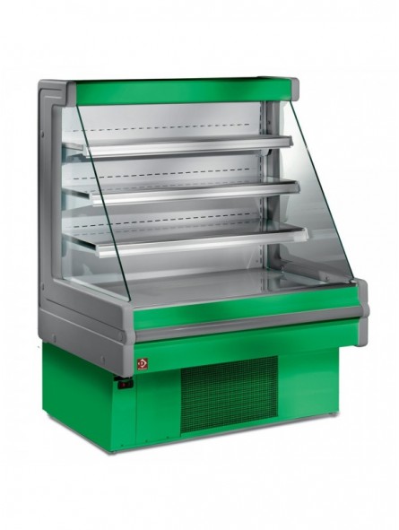 Ventilated refrigerated wall element