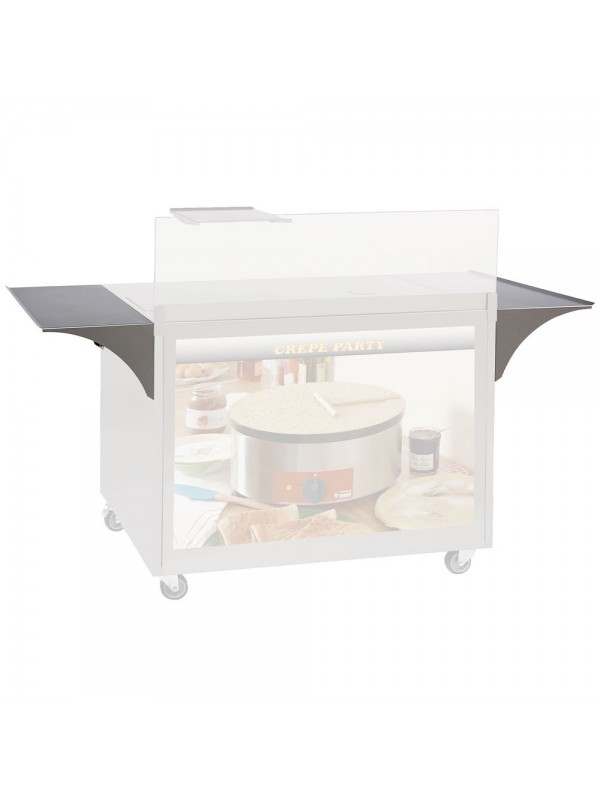 Stainless steel side shelve (1 piece)