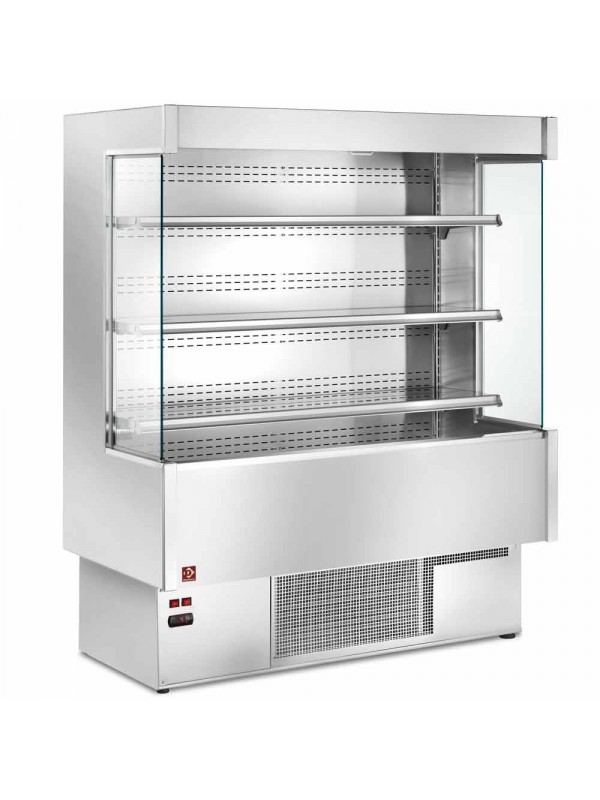 Refrigerated wall cupboard "full stainless steel"