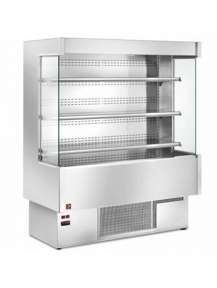 Refrigerated wall cupboard "full stainless steel"