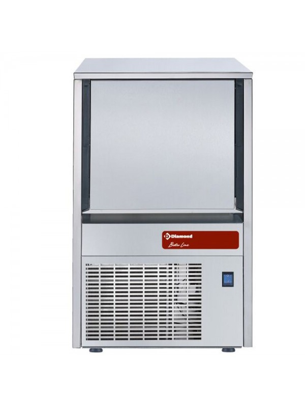 Hollow ice cube maker, 22 kg with reserve 9 kg