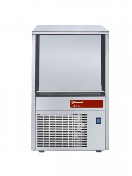 Hollow ice cube maker, 22 kg with reserve 9 kg