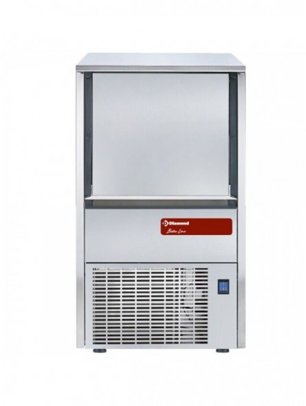 Hollow ice cube maker, 38 kg with reserve 12 kg
