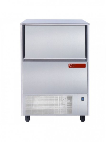 Hollow ice cube maker, 75 kg with reserve 37 kg