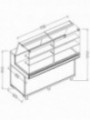 Vitrines neutres pour snacks_vitres hautes