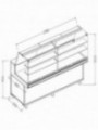 Vitrines neutres pour snacks_vitres hautes