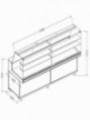 Vitrines neutres pour snacks_vitres hautes