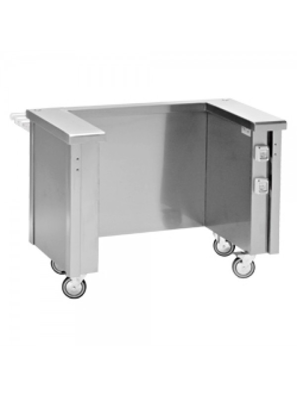 Drive-in element for trolleys