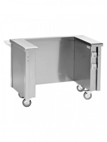 Drive-in element for trolleys