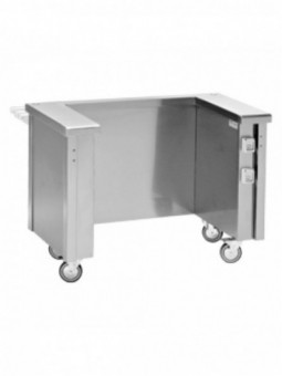 Drive-in element for trolleys