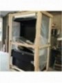 Ventilated refrigerated wall element, with unit