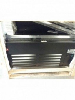 Ventilated refrigerated wall element, with unit