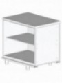 Neutral rear cabinet