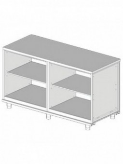 Neutral rear cabinet
