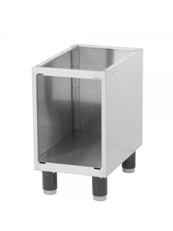 Piece of furniture "support" in stainless 330 mm (without doors)