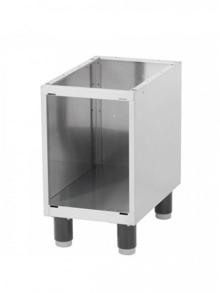 Piece of furniture "support" in stainless 330 mm (without doors)