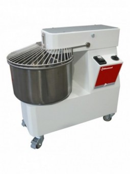 Spiral kneader 22 Liters, timer, on wheels