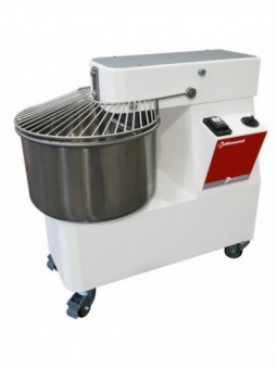 Spiraalkneder 33 liters, timer, op wielen