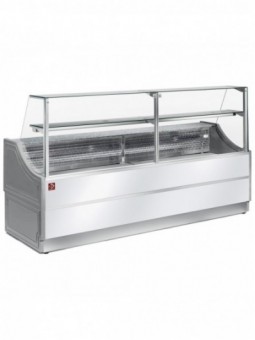 Refrigerated glass display - Neutral model "OL Orléans", without storeroom