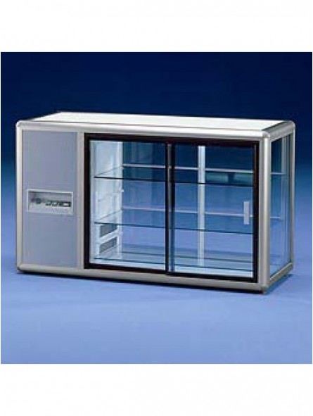Refrigerated display, 3 glass sides