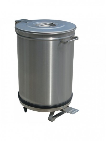 Dustbin, lid with pedal - 50 liters