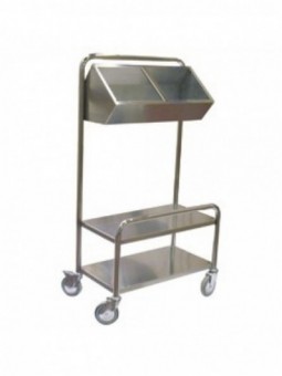 Tray and cutlery holder