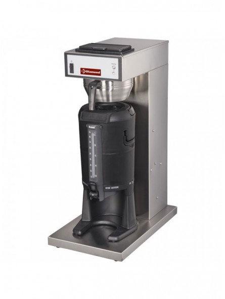 Coffee percolating machine - 1 container dispenser 2,5 Lit