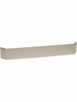 Frontal plinth in stainless steel external angle